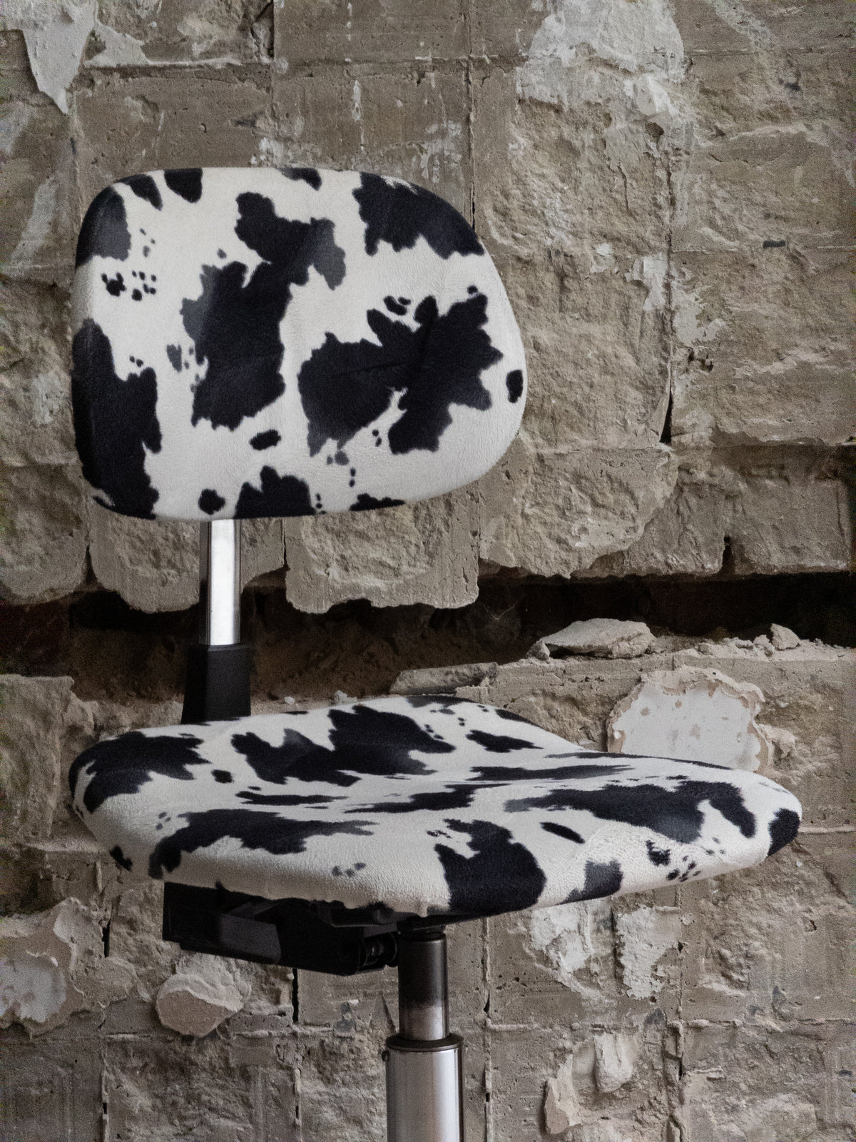 Sedus Stoll 1970s Cow Hide Office Chair