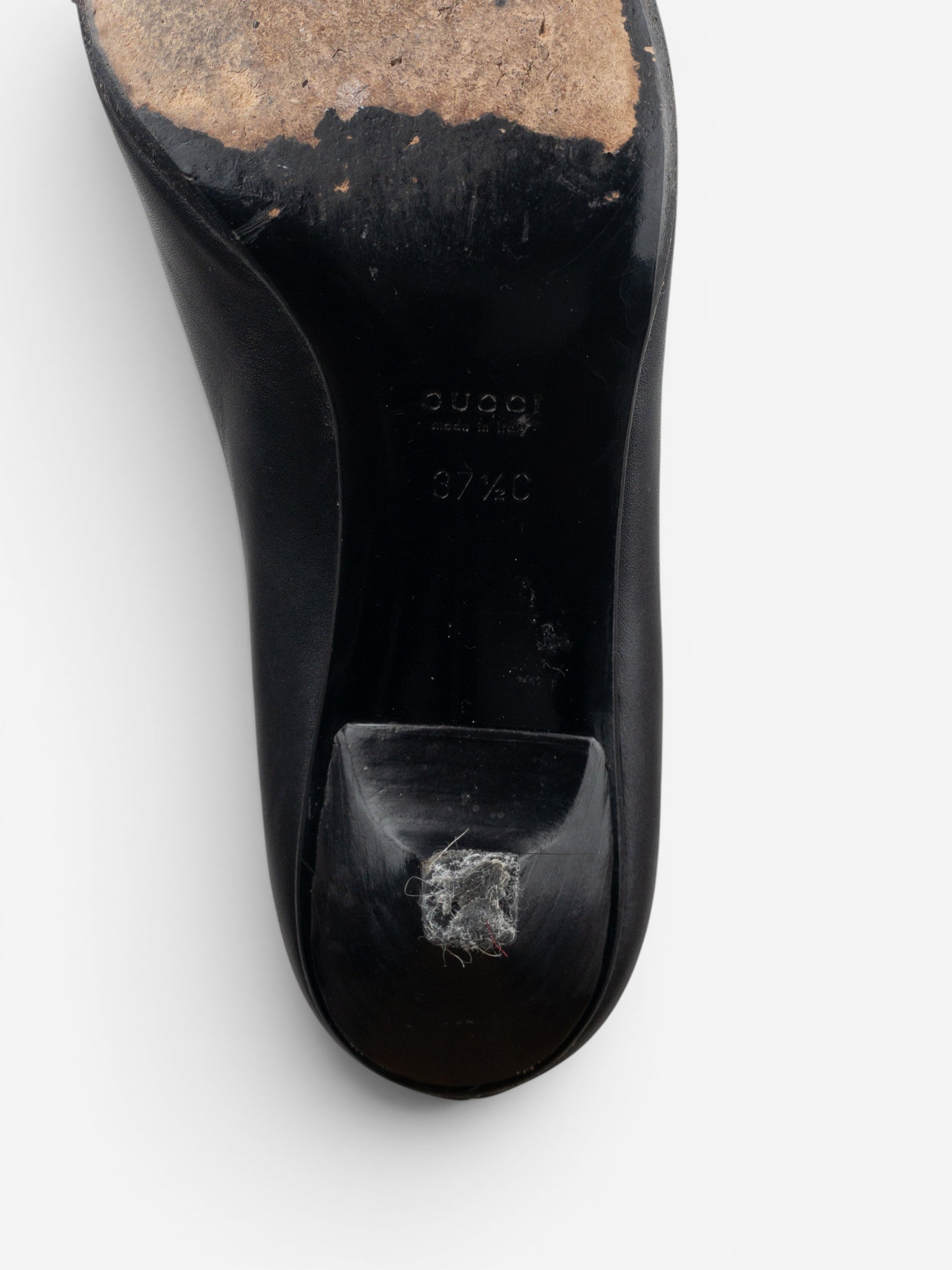 Gucci by Tom Ford 1990s Pointed-Toe Horsebit Pump Heels – photo 11