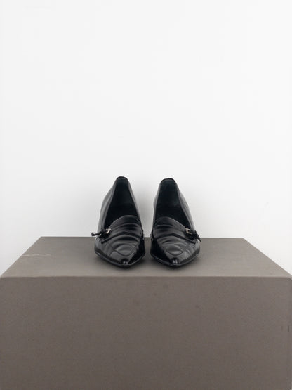 Prada 2000s Pointed Toe Pump Kitten Heels