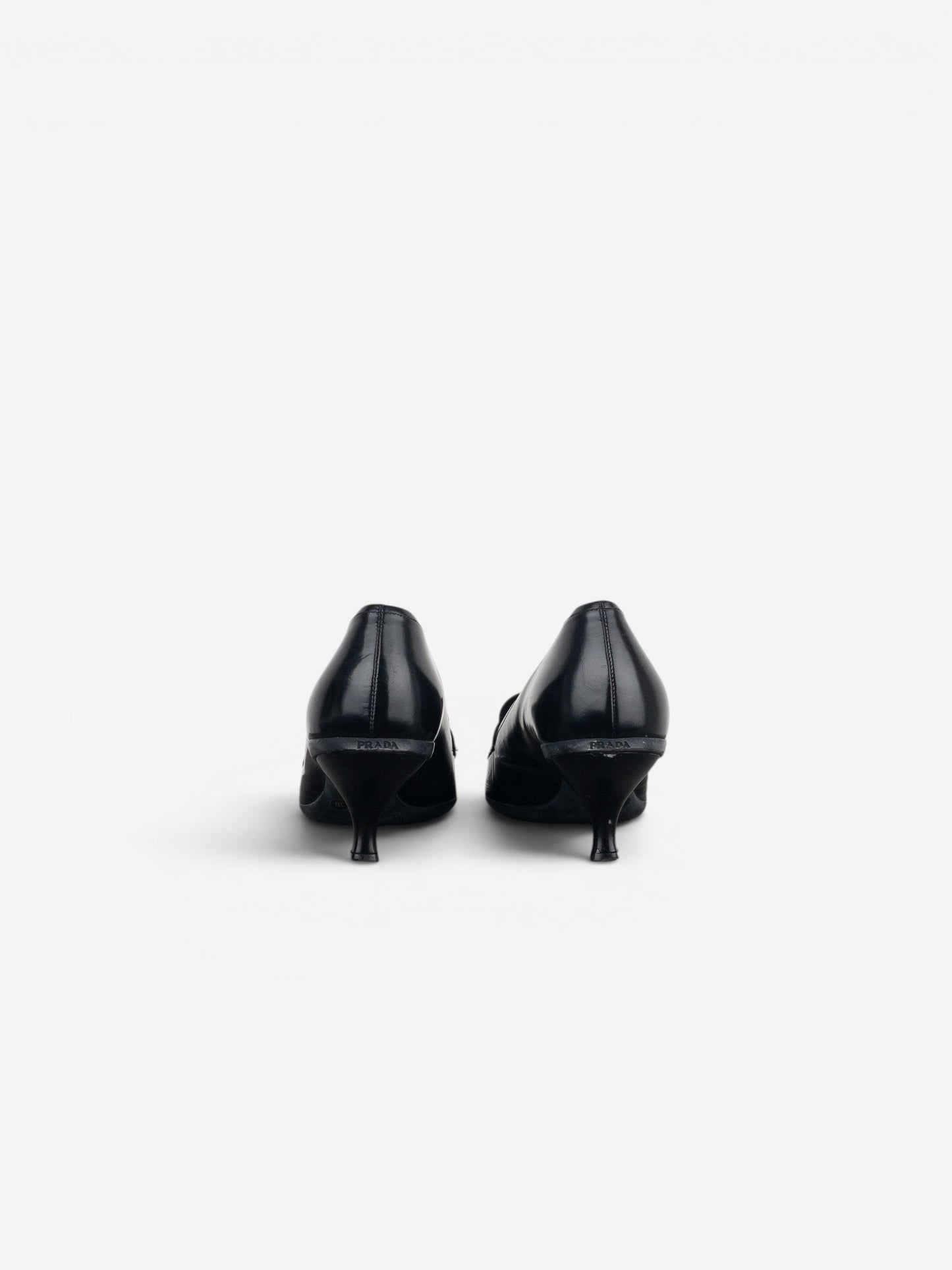 Prada 2000s Pointed Toe Pump Kitten Heels – photo 6