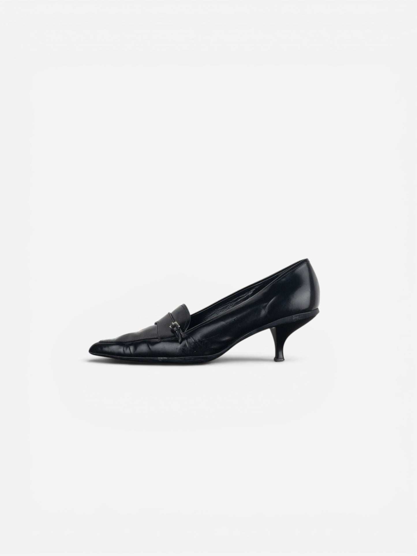 Prada 2000s Pointed Toe Pump Kitten Heels – photo 3