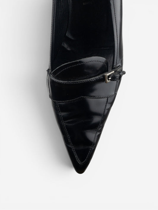 Prada 2000s Pointed Toe Pump Kitten Heels – photo 7