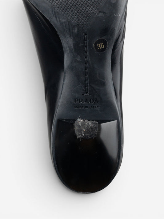 Prada 2000s Pointed Toe Pump Kitten Heels – photo 10