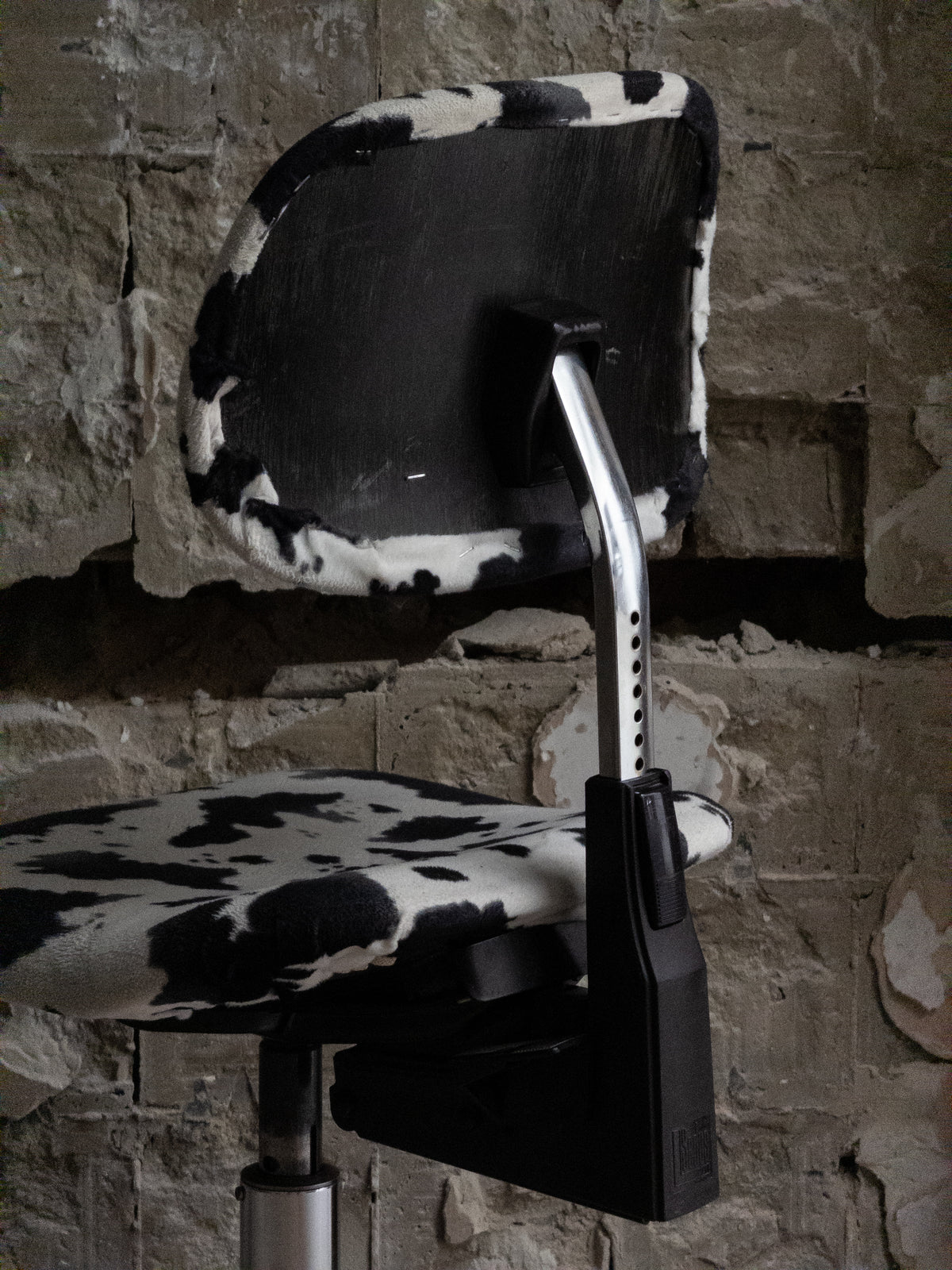 Sedus Stoll 1970s Cow Hide Office Chair