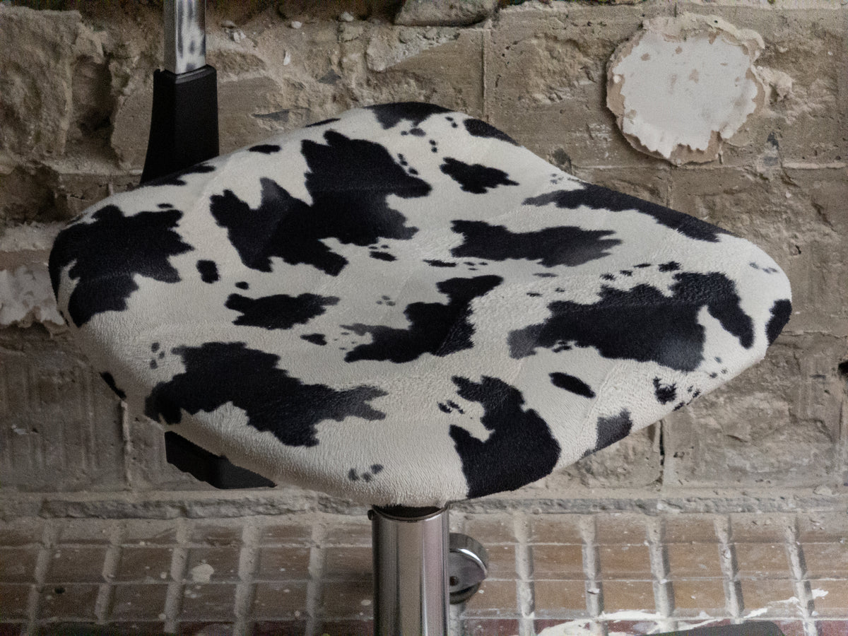 Sedus Stoll 1970s Cow Hide Office Chair