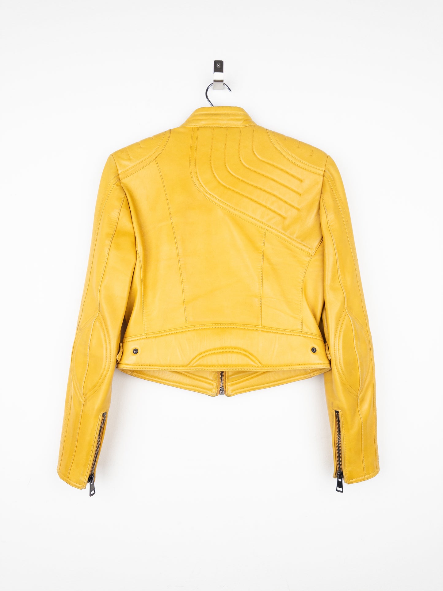 Gucci by Tom Ford AW00 ‘Spiral’ Leather Moto Biker Jacket