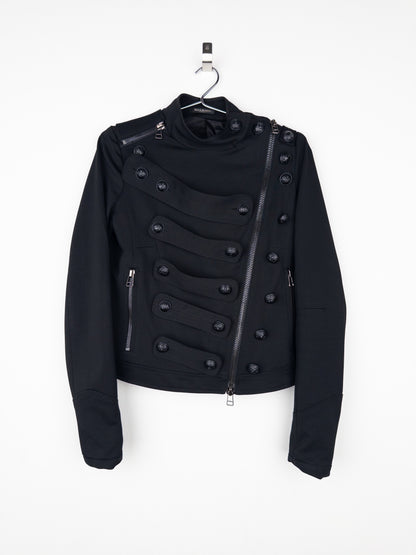 Balmain by Decarnin 2010s Napoleon Biker Jacket