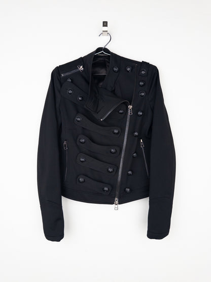 Balmain by Decarnin 2010s Napoleon Biker Jacket