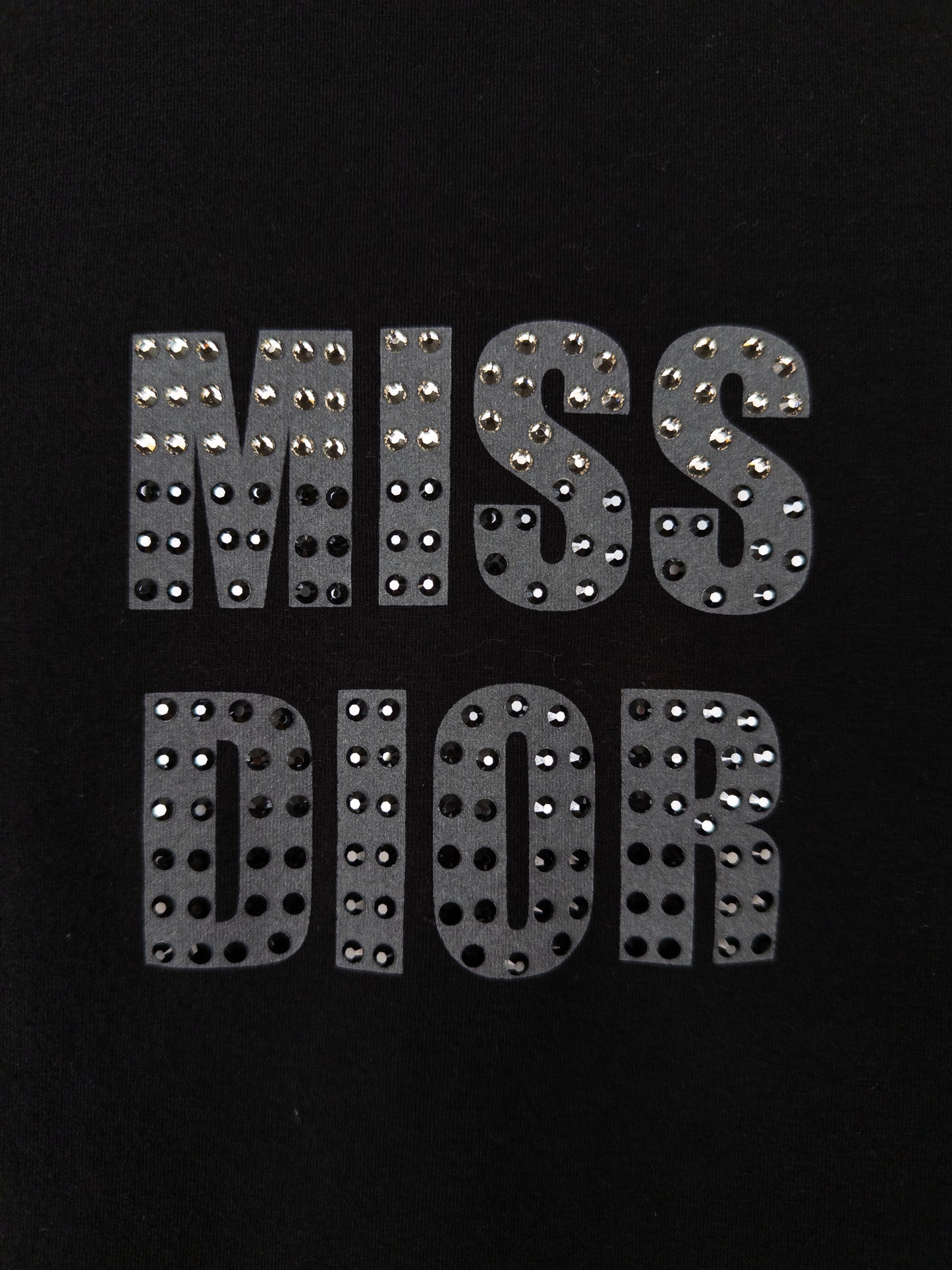 Dior by Galliano 2000s ‘Miss Dior’ Rhinestone Longsleeve Shirt