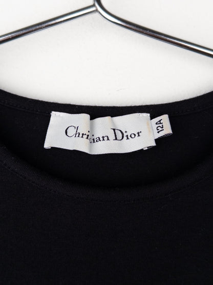 Dior by Galliano 2000s ‘Miss Dior’ Rhinestone Longsleeve Shirt