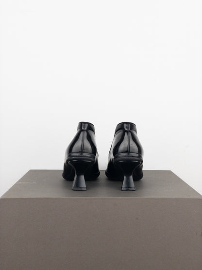 Prada AW99 Square-Toe Sports Kitten Pump Heels