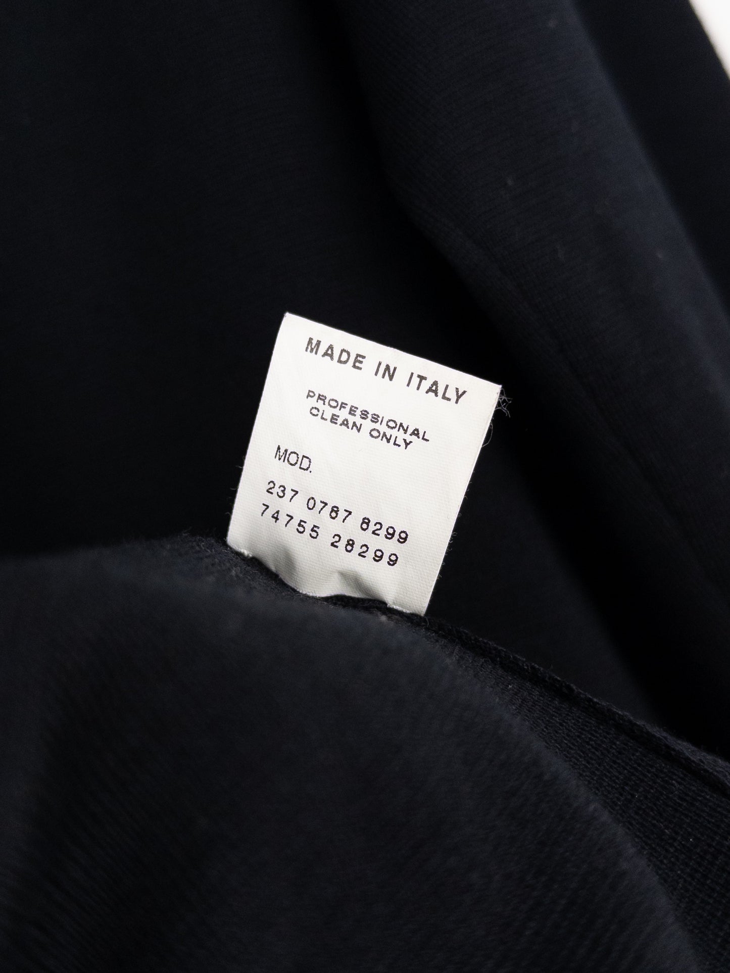 Gucci by Tom Ford AW00 Leather-Trimmed Knit Biker Jacket