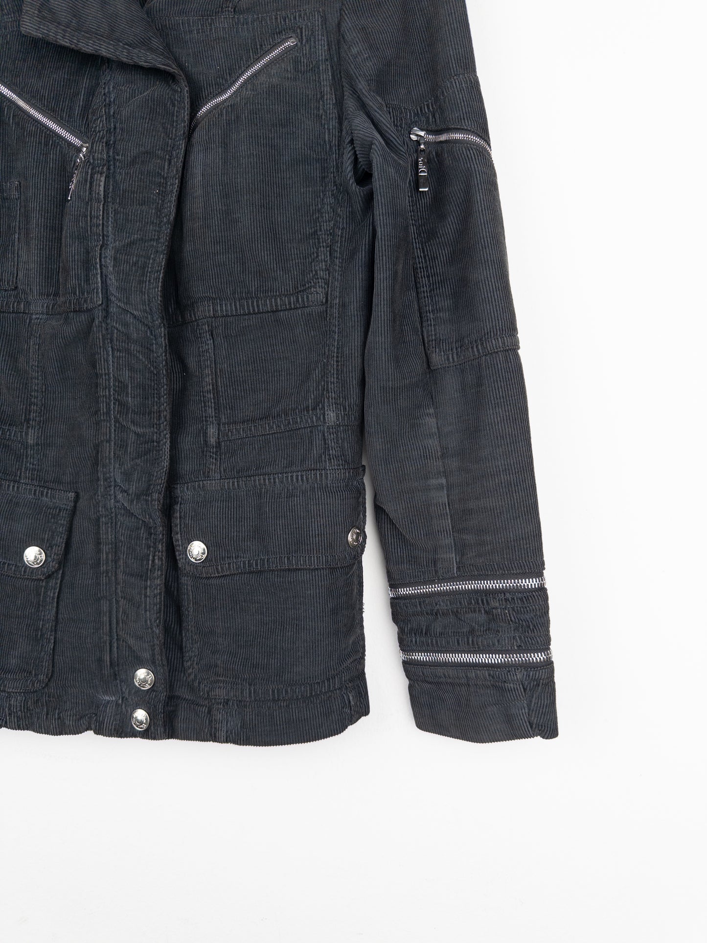 Dior by Galliano AW04 Hardcore Star Zipper M-65 Field Jacket