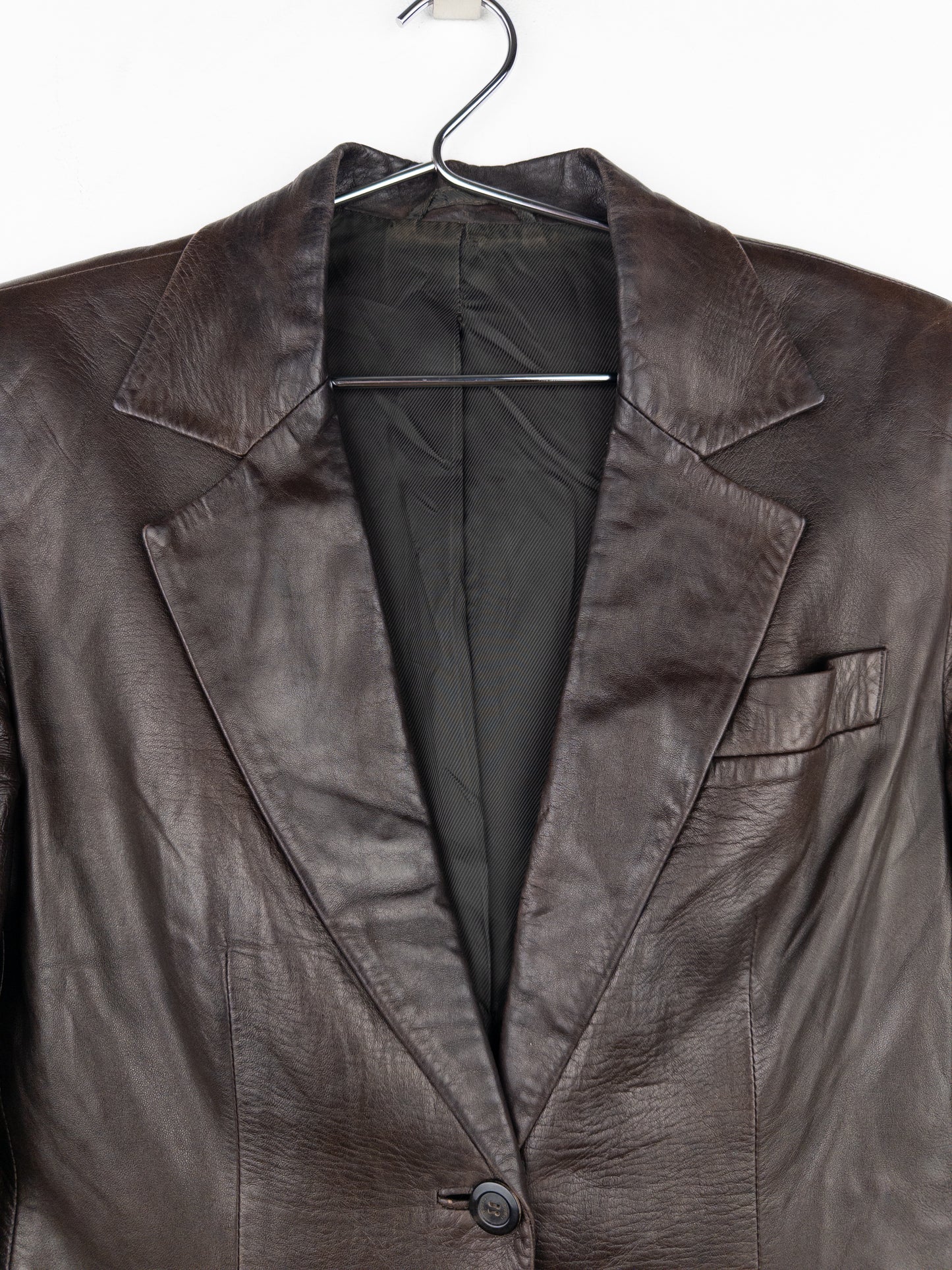 Gucci by Tom Ford AW98 Leather Blazer Jacket