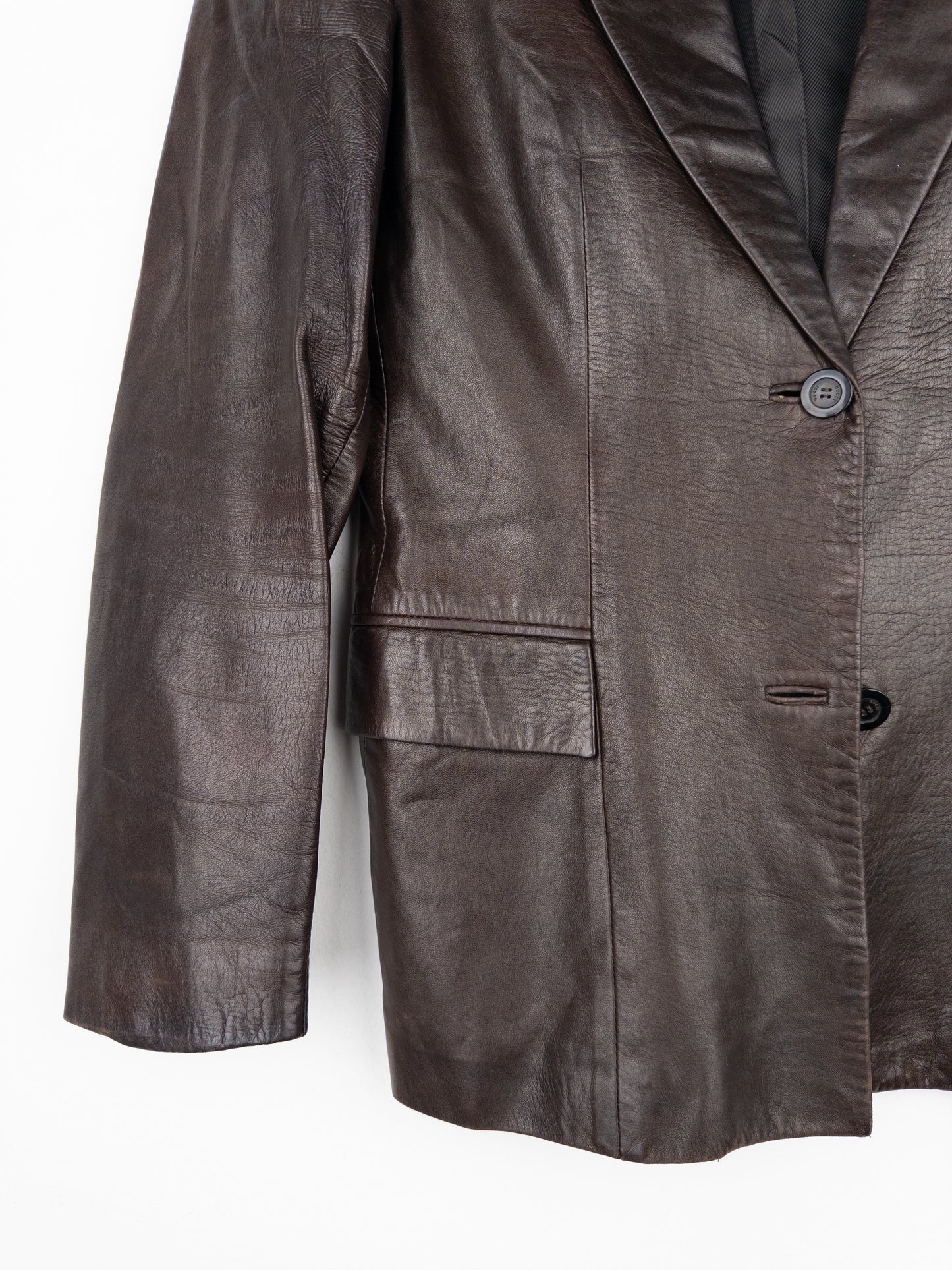 Gucci by Tom Ford AW98 Leather Blazer Jacket