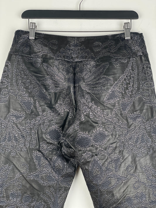 Gucci by Tom Ford SS00 Embroidered Leather Biker Pants – photo 8