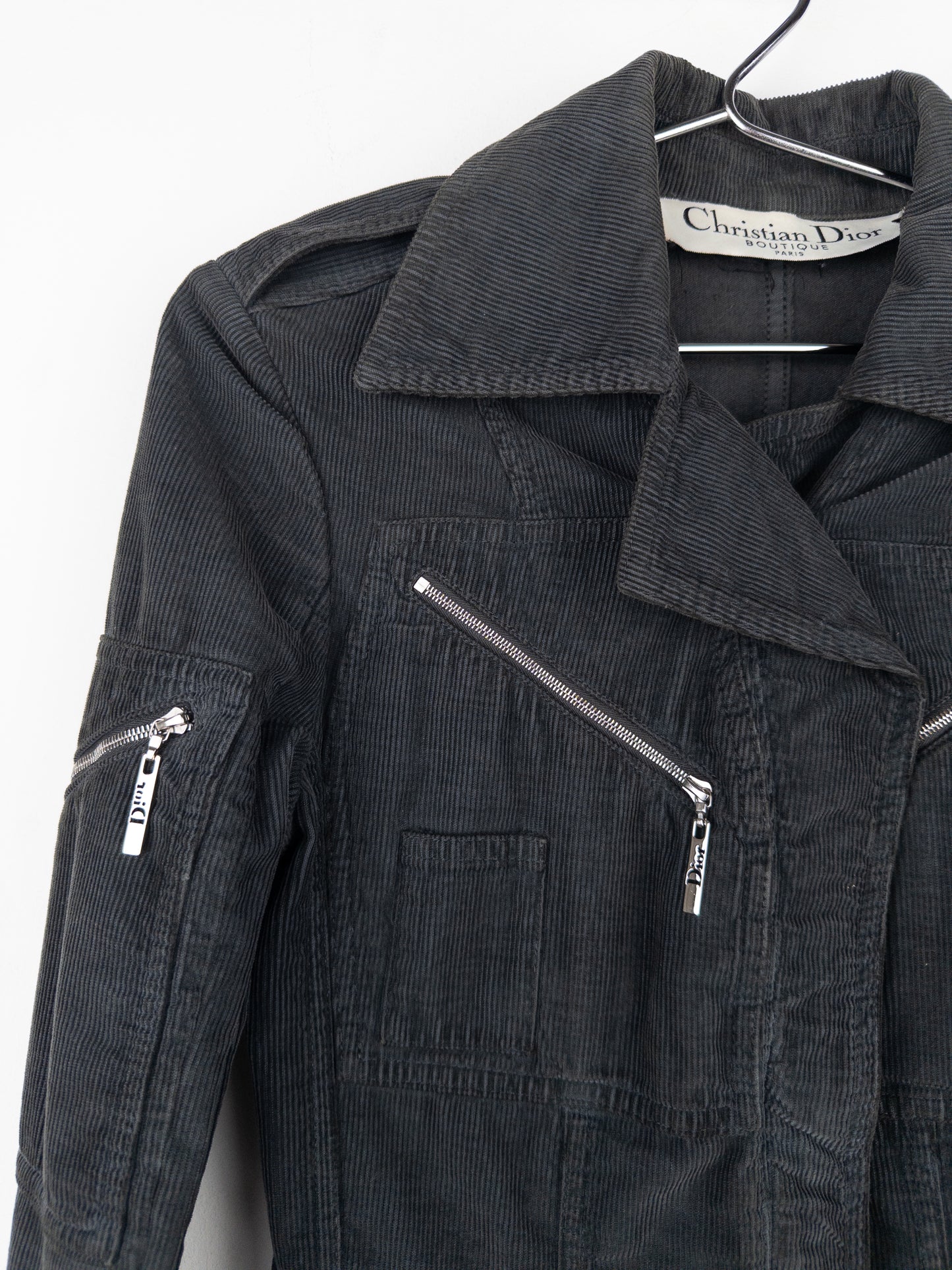 Dior by Galliano AW04 Hardcore Star Zipper M-65 Field Jacket