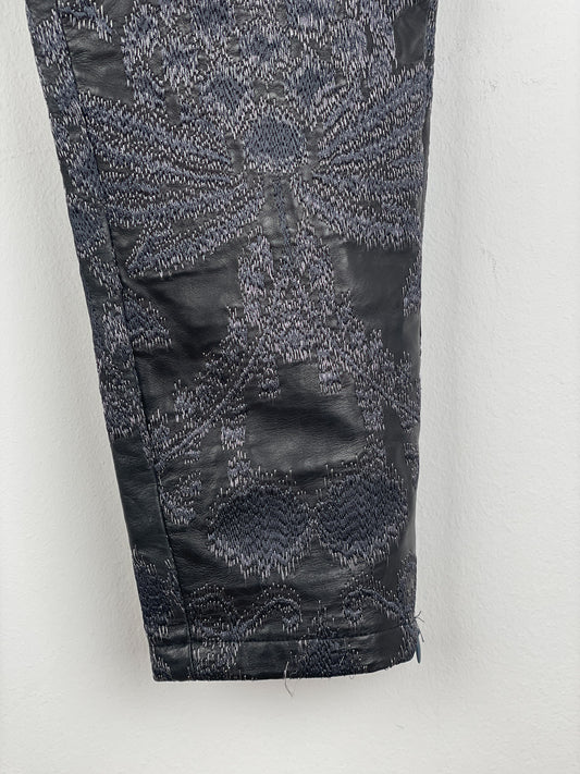 Gucci by Tom Ford SS00 Embroidered Leather Biker Pants – photo 14