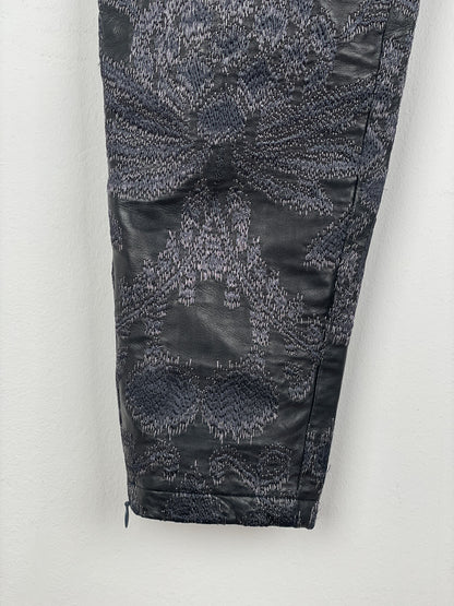 Gucci by Tom Ford SS00 Embroidered Leather Biker Pants