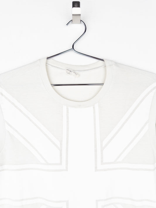 Helmut Lang SS97 Union-Jack Backstage Logo Print Tank Top – photo 3