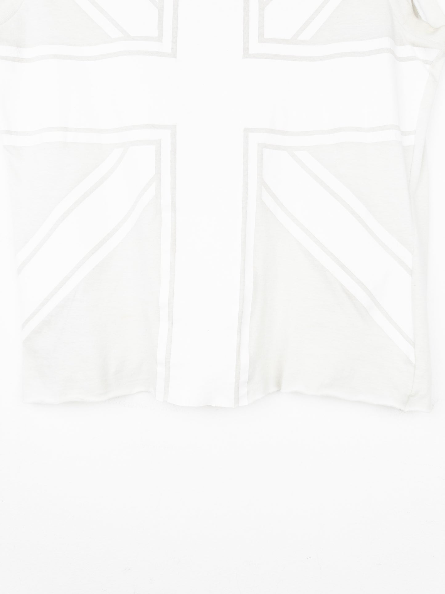 Helmut Lang SS97 Union-Jack Backstage Logo Print Tank Top