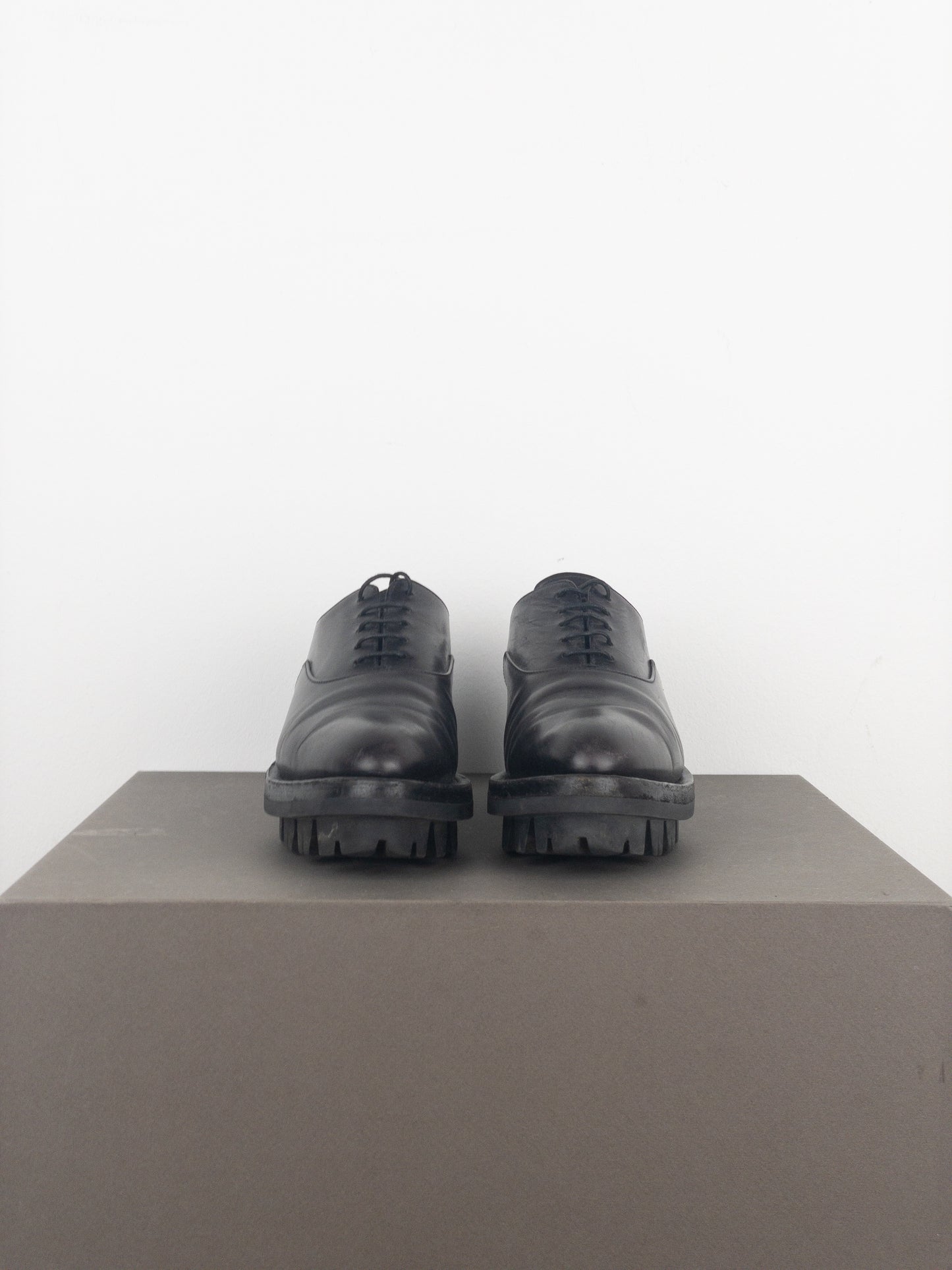 Prada AW13 ‘Monolith’ Lug Sole Platform Derby Shoes