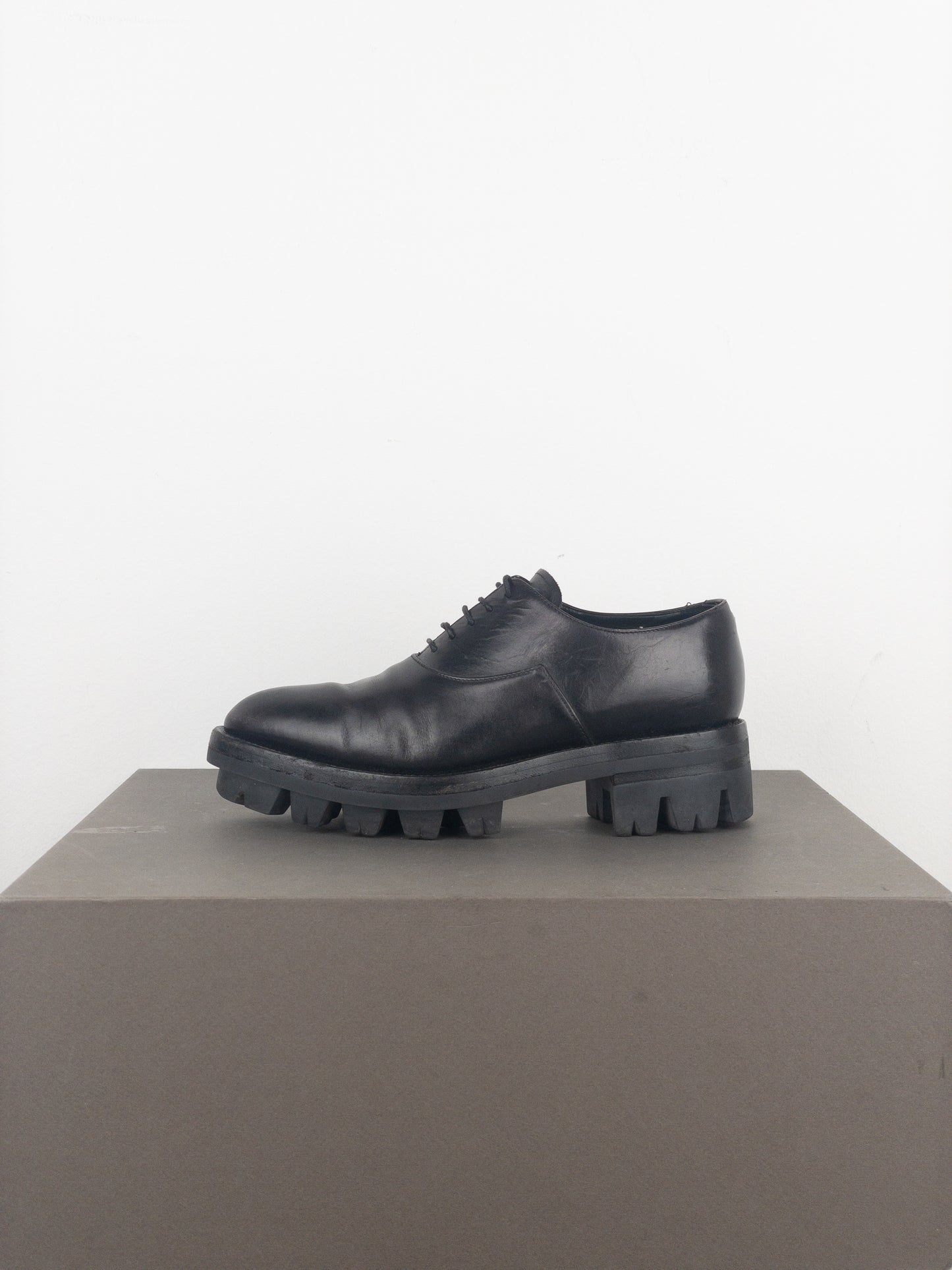 Prada AW13 ‘Monolith’ Lug Sole Platform Derby Shoes