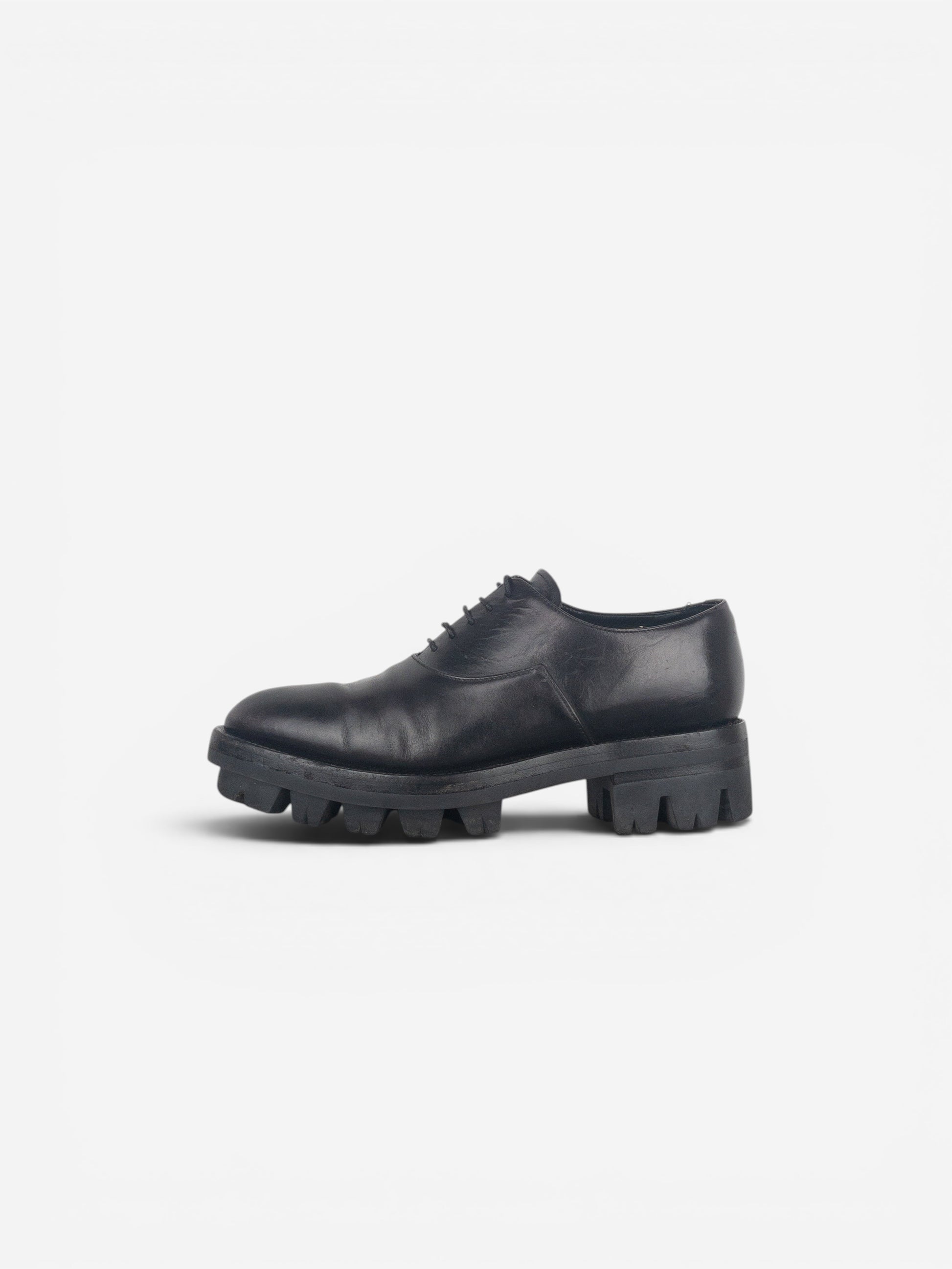 Prada AW13 ‘Monolith’ Lug Sole Platform Derby Shoes – photo 3