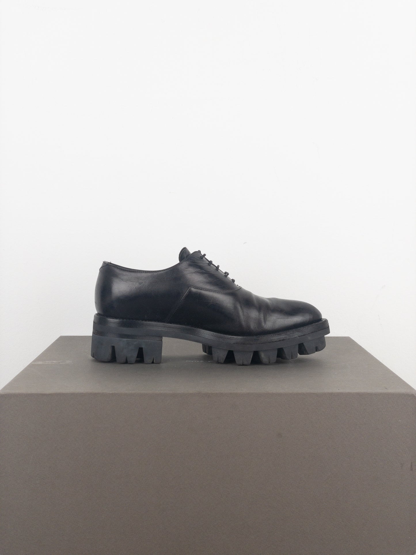 Prada AW13 ‘Monolith’ Lug Sole Platform Derby Shoes