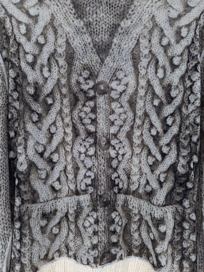 Jean Paul Gaultier AW04 Trompe Loeil Fisherman Knit Turtleneck Sweater