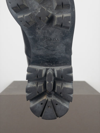 Prada AW13 ‘Monolith’ Lug Sole Platform Derby Shoes