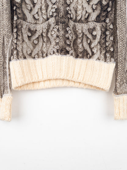 Jean Paul Gaultier AW04 Trompe Loeil Fisherman Knit Turtleneck Sweater