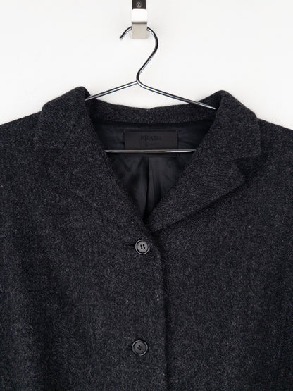 Prada 2000s Cropped Coat Jacket