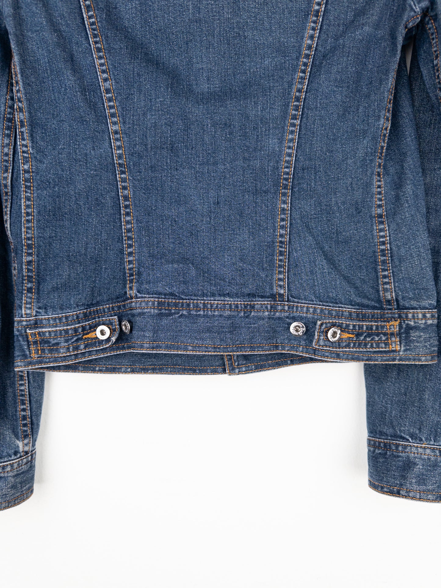 Dolce & Gabbana 2000s Rhinestone Denim Trucker Jacket