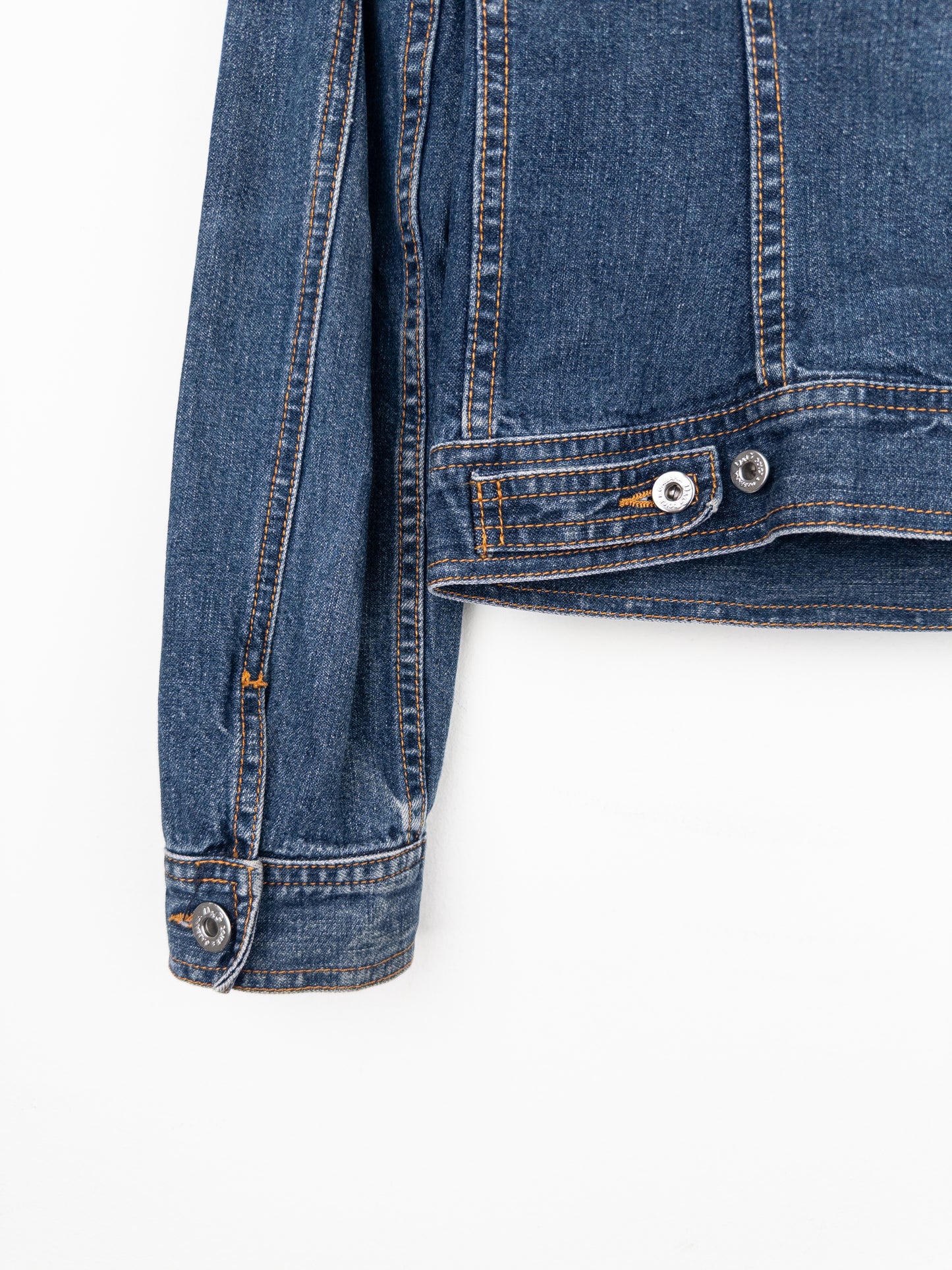 Dolce & Gabbana 2000s Rhinestone Denim Trucker Jacket