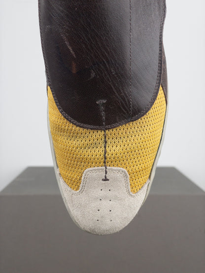 Prada SS03 Linea Rossa Mesh Velcro Sports Racing Sneakers