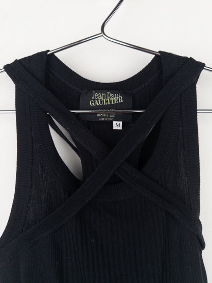 Jean Paul Gaultier 1990s Transparent ‘Marcel’ Bondage Tank Top