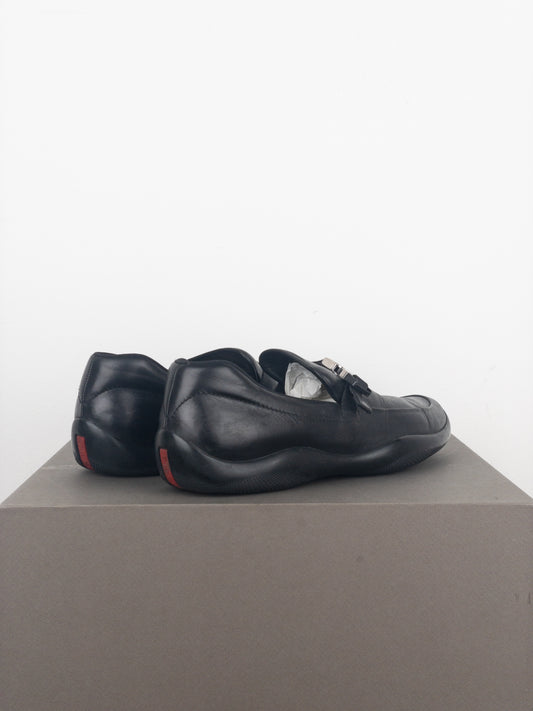 Prada AW99 Sports Buckle Loafers