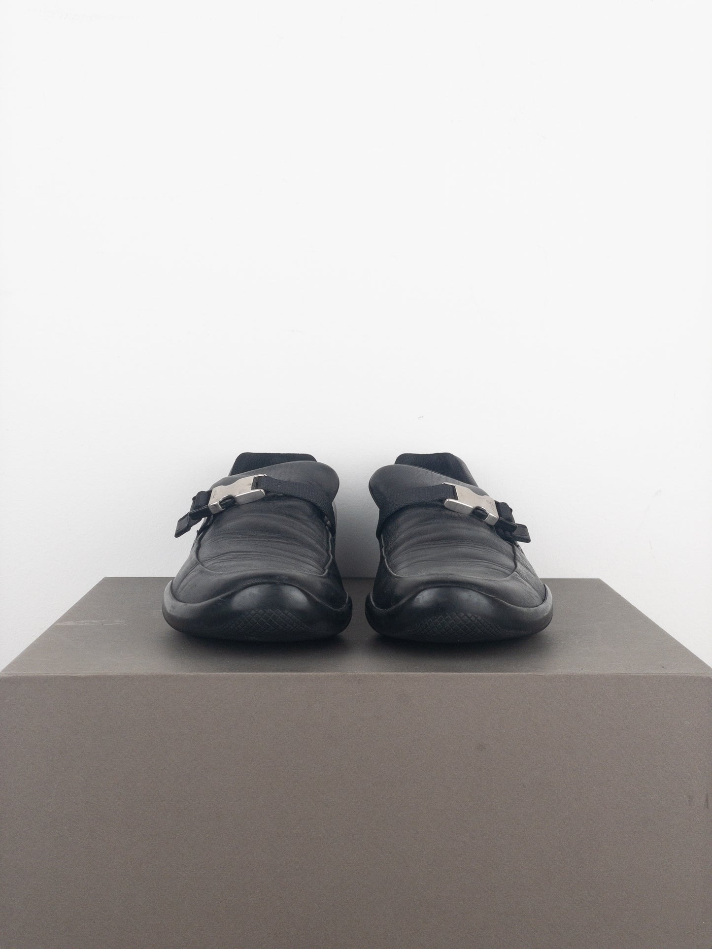 Prada AW99 Sports Buckle Loafers