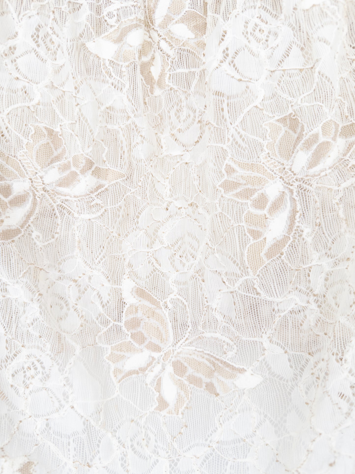 Dolce & Gabbana 2000s Gold-Colored Lace Butterfly Bustier Top