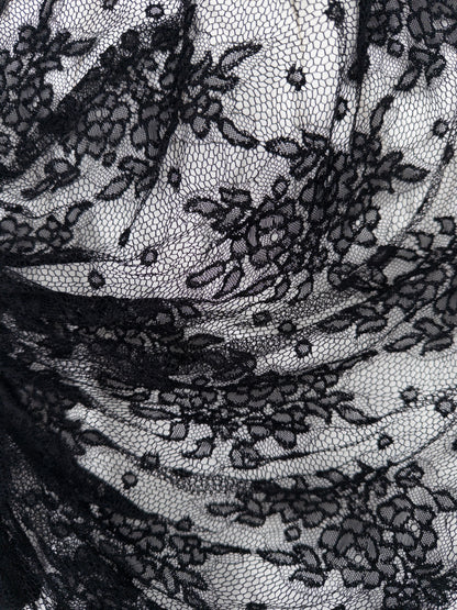 Dolce & Gabbana 2000s Floral Lace Bustier Top