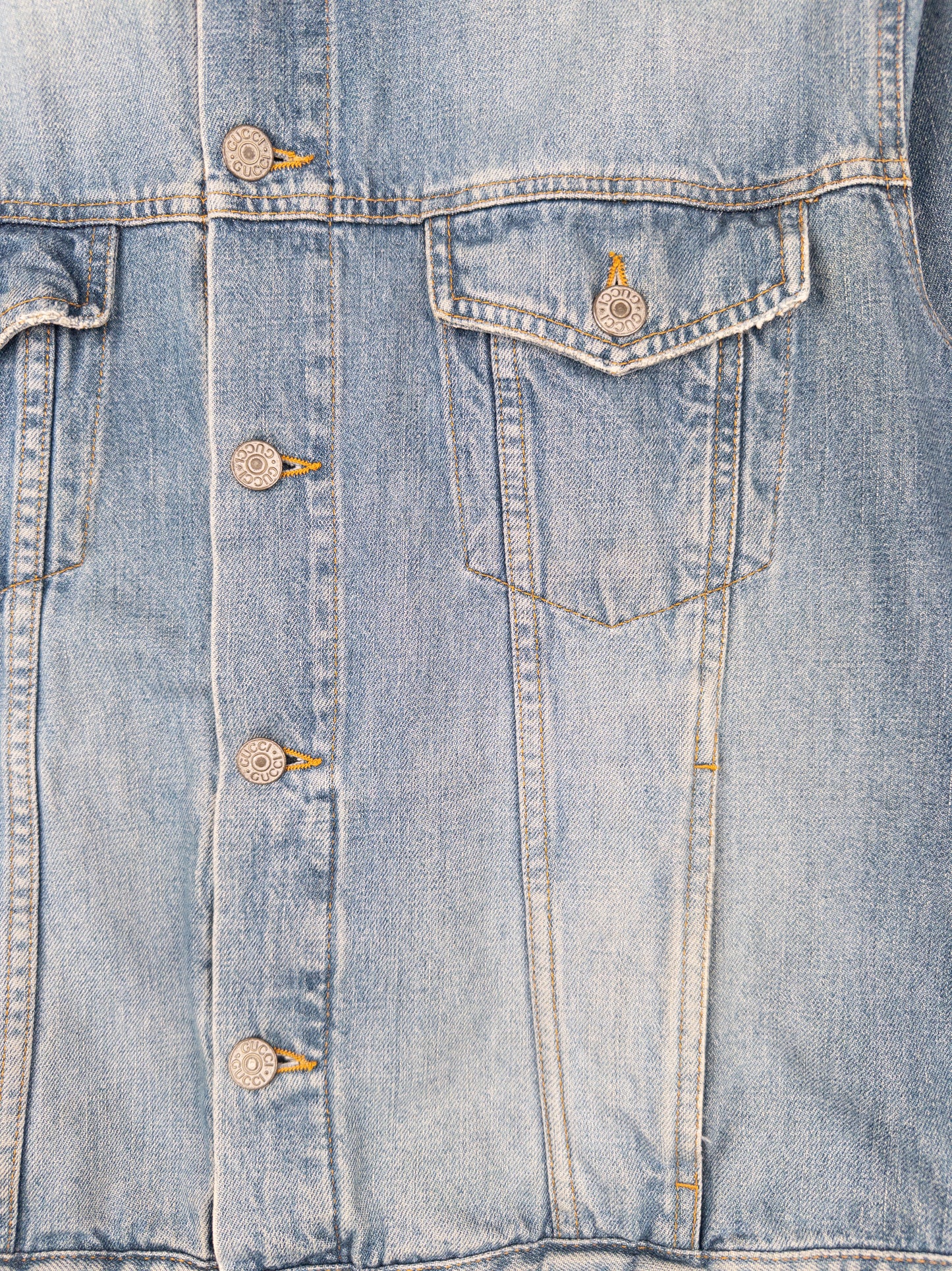 Gucci by Tom Ford SS02 Lightwash Denim Trucker Jacket