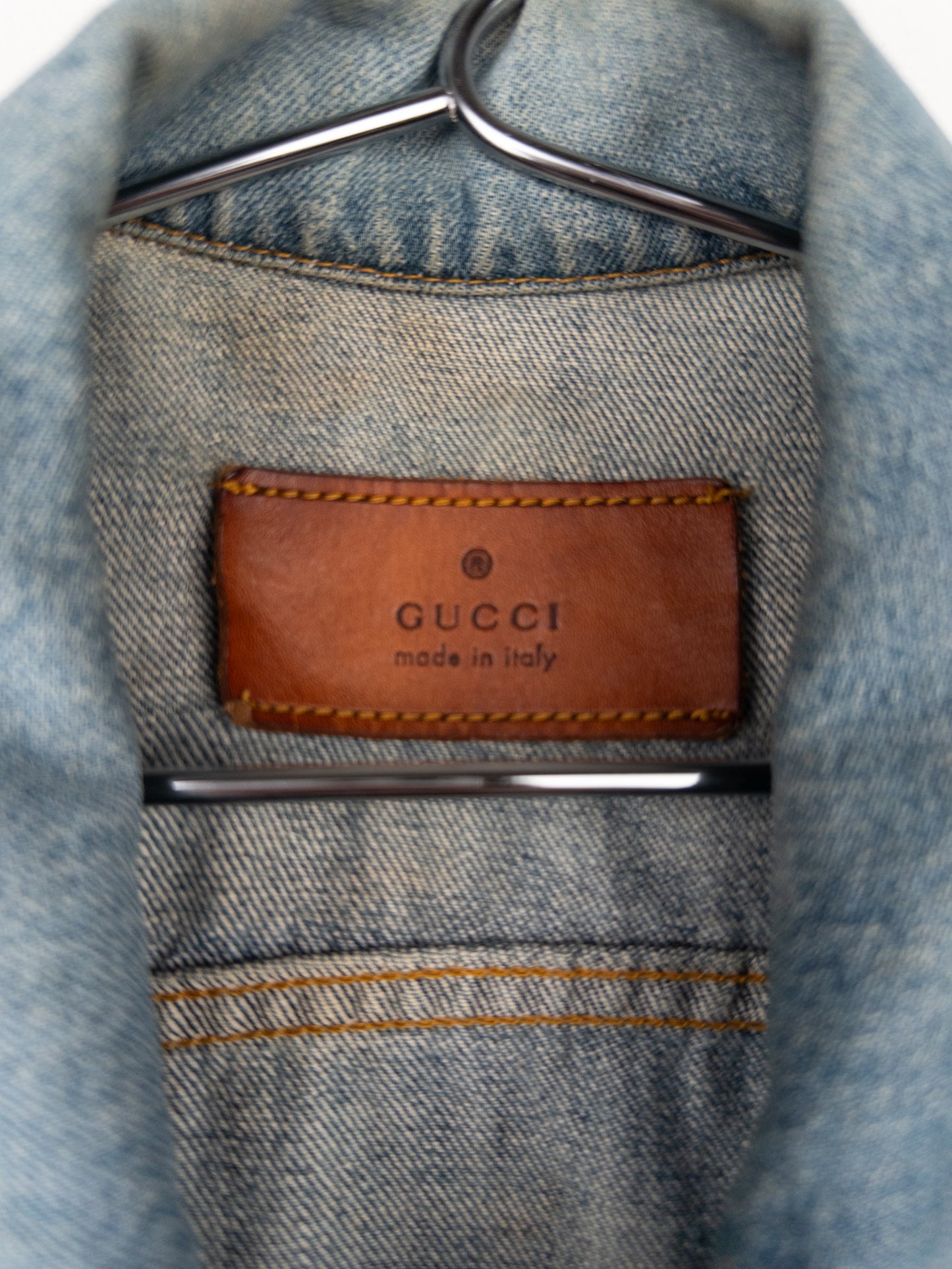 Gucci by Tom Ford SS02 Lightwash Denim Trucker Jacket