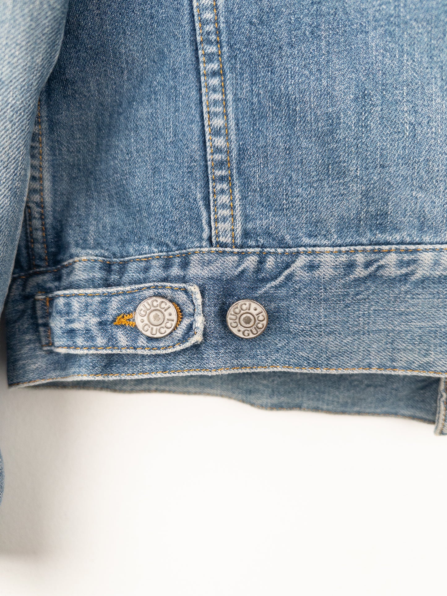 Gucci by Tom Ford SS02 Lightwash Denim Trucker Jacket