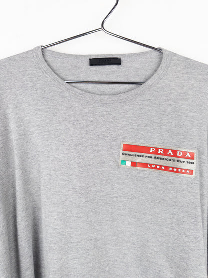Prada Luna Rossa 2000s American Cup Sailing Longsleeve Shirt