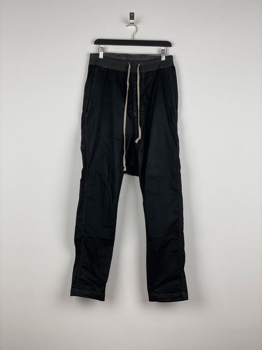 Rick Owens SS14 'Vicious' Coated Dropcrotch Sweatpants