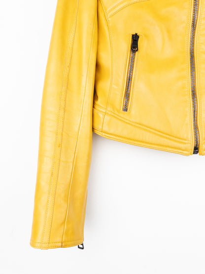 Gucci by Tom Ford AW00 ‘Spiral’ Leather Moto Biker Jacket