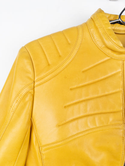 Gucci by Tom Ford AW00 ‘Spiral’ Leather Moto Biker Jacket