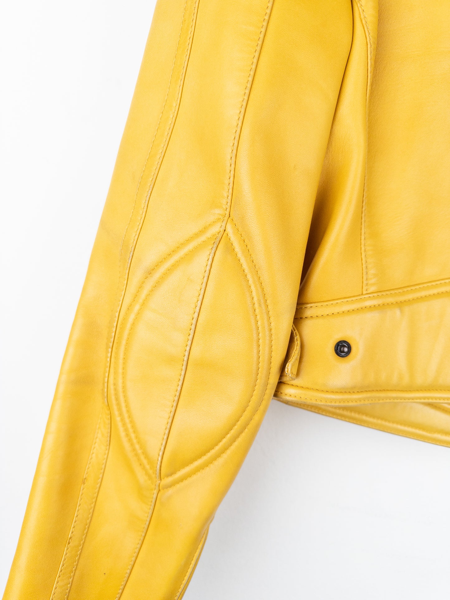 Gucci by Tom Ford AW00 ‘Spiral’ Leather Moto Biker Jacket