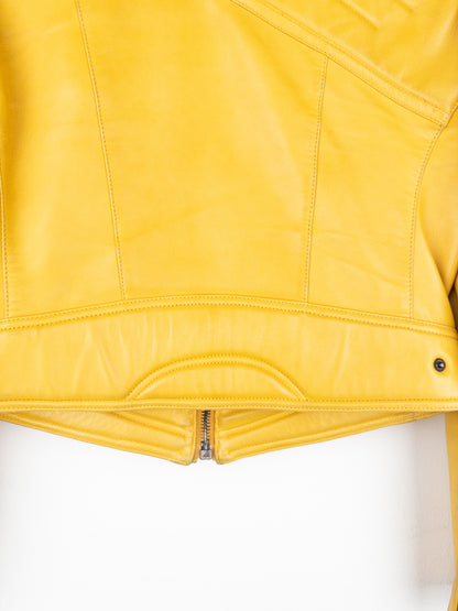 Gucci by Tom Ford AW00 ‘Spiral’ Leather Moto Biker Jacket